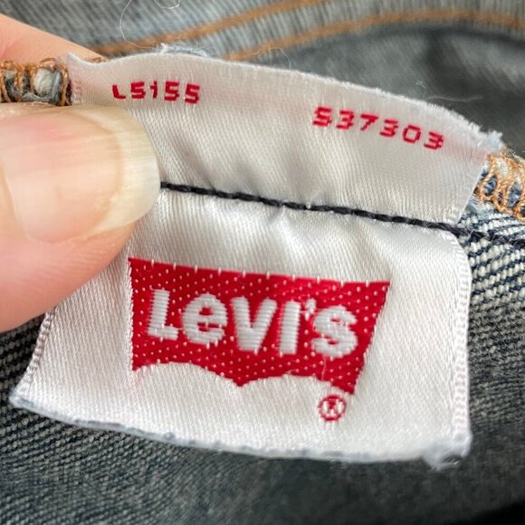 Levi's Vintage Org 501 MWash Straight Lg Button Close Jeans Blue W 27" x L 26" - Picture 13 of 15